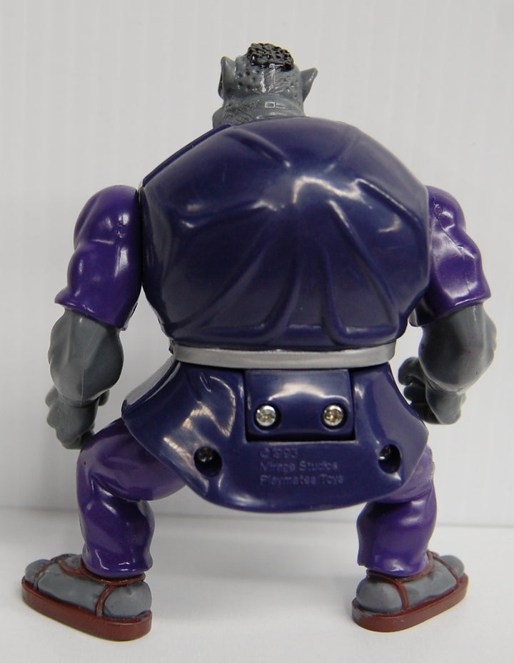 Ninja Turtles TMNT Auto Mutations - Night Ninja Rocksteady 1993 Complete