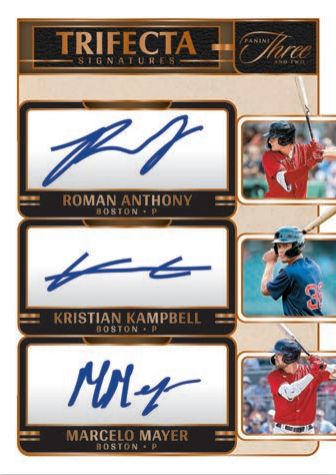 2025 Panini Three And Two Baseball Hobby Box