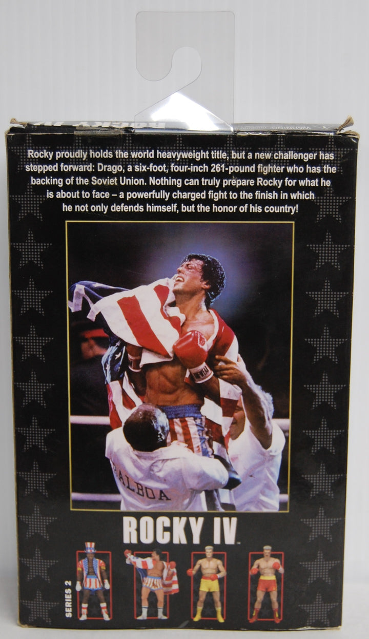 NECA 2017 Rocky IV 40th Anniversary Series 2 - Rocky Balboa 7" Figure *Open*