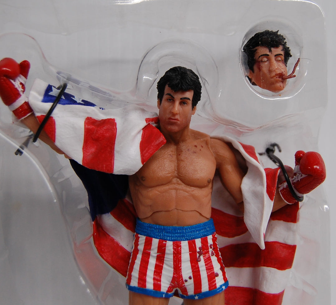 NECA 2017 Rocky IV 40th Anniversary Series 2 - Rocky Balboa 7" Figure *Open*