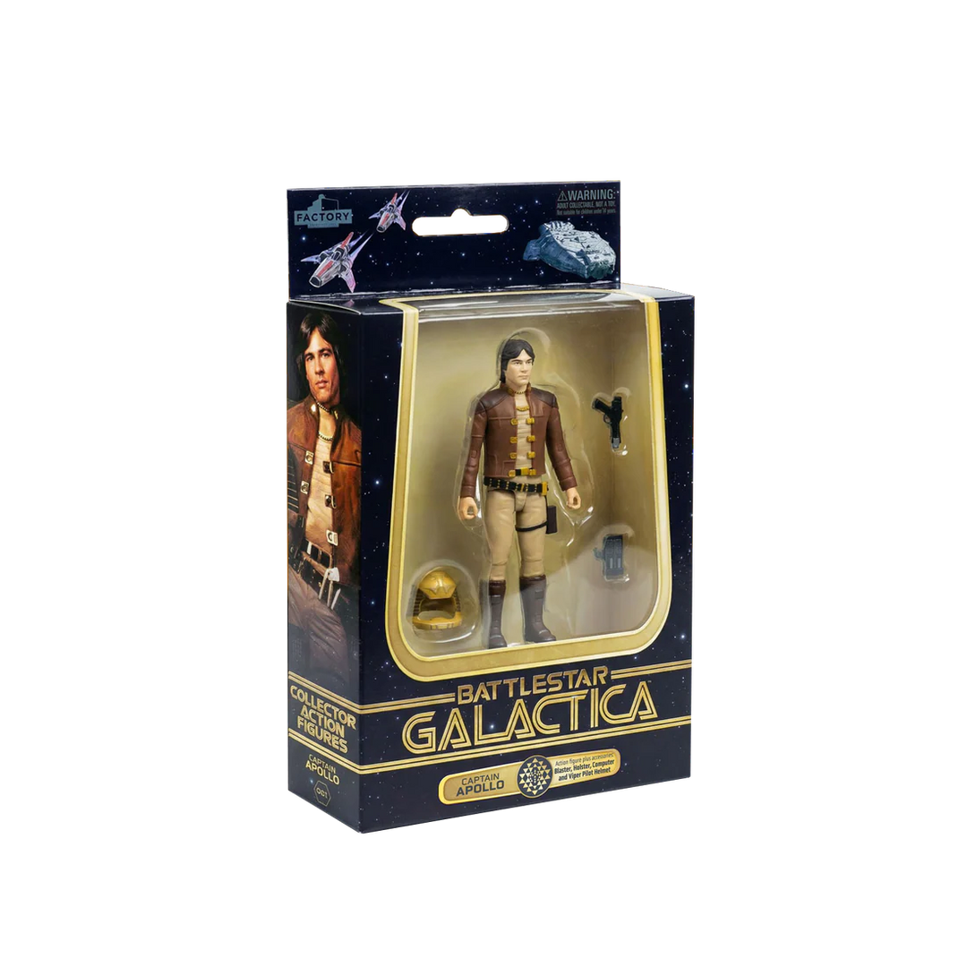 Battlestar Galactica 1978 Captain Apollo Wave 1 3 3/4-Inch Action Figure