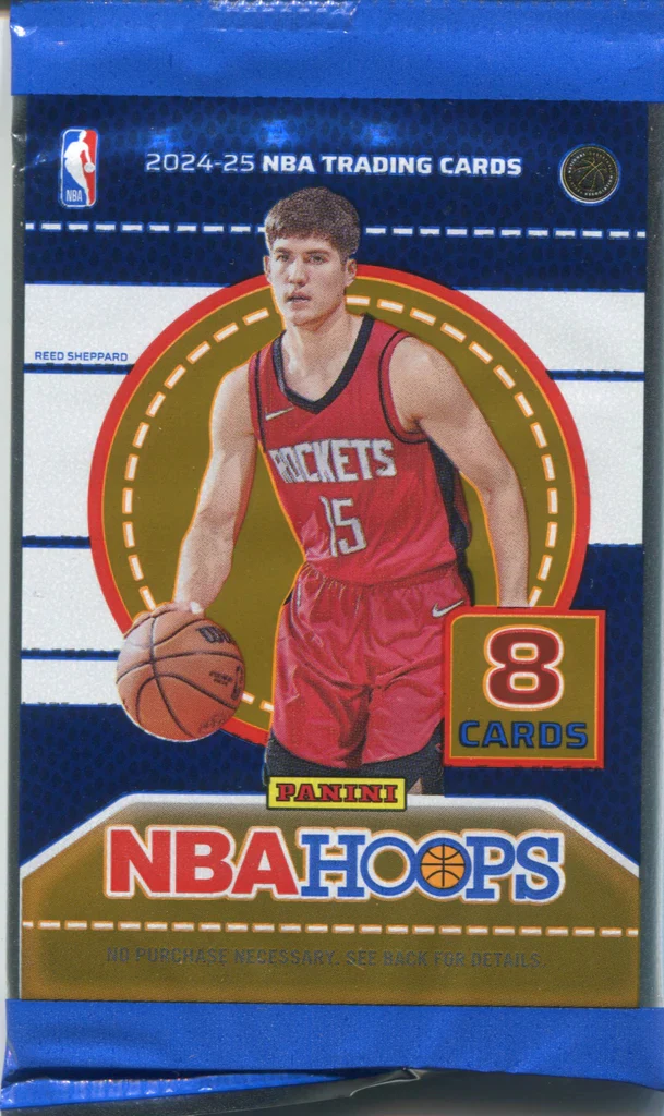 2024-2025 Panini NBA Hoops Basketball Hobby Pack