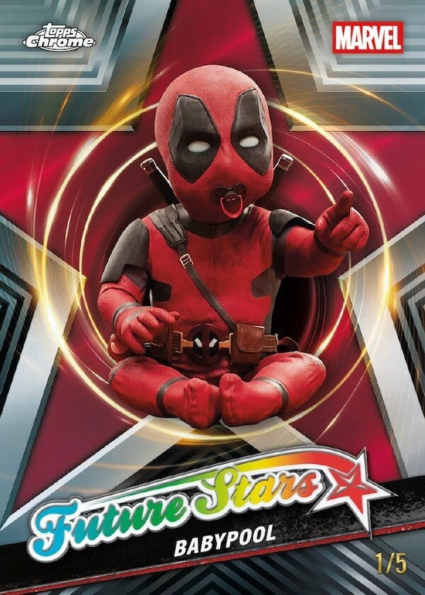 2025 Topps Deadpool Chrome Blaster Box