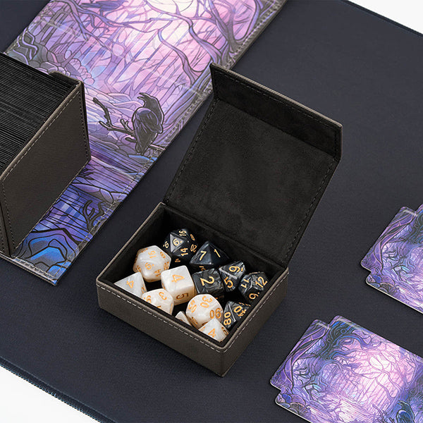 Arcane Fortress: Deck Vault: Radiant 100+ Deluxe - Stained Glass - Decaying Swamp