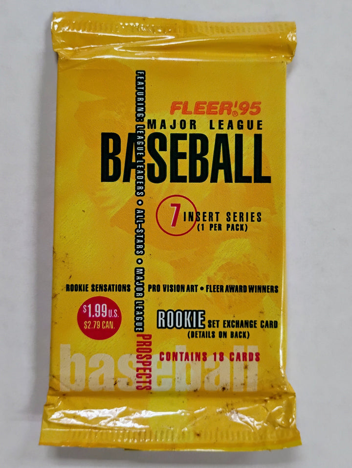 1995 Fleer Baseball Sealed Pack