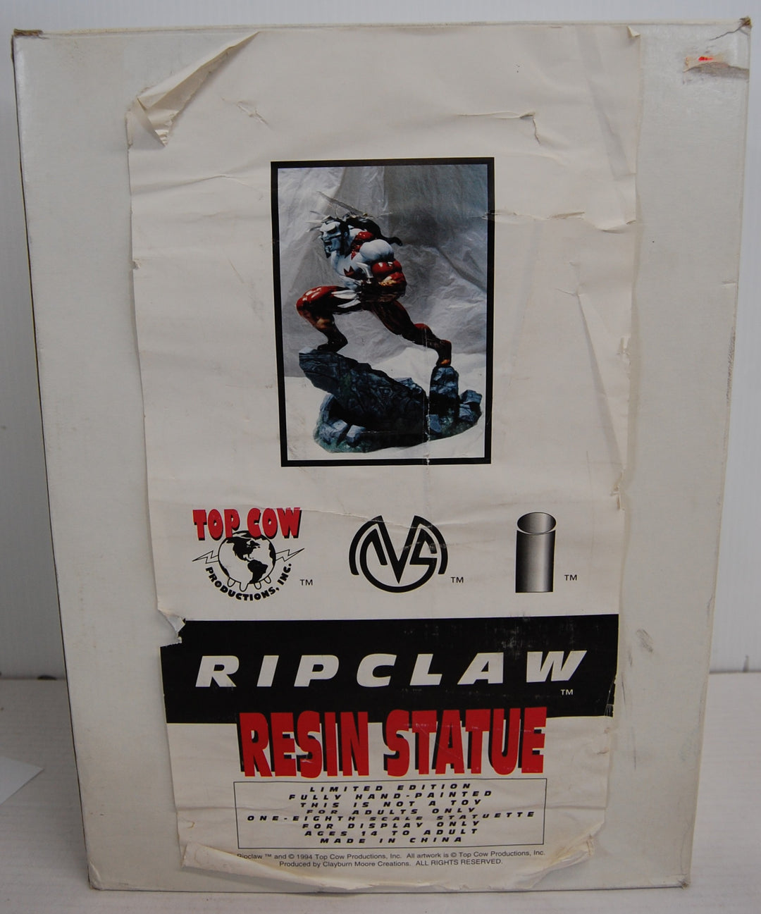 1994 Top Cow - Ripclaw 1/8 Scale Resin Statue by Clayburn Moore - LE 847/2500