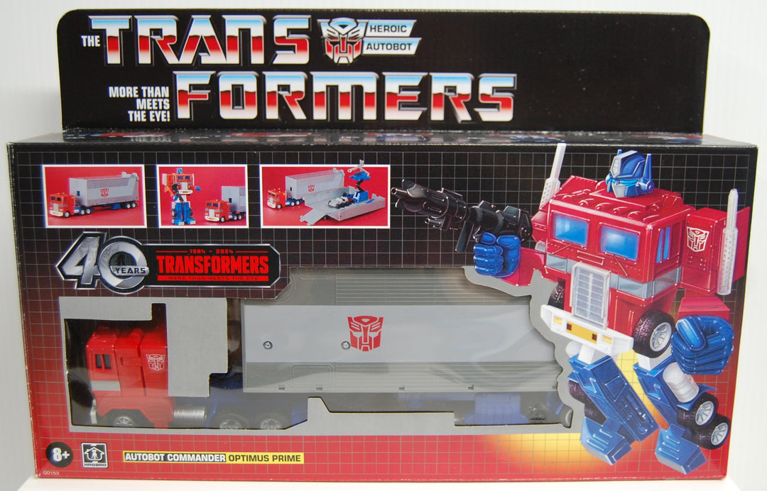 Transformers G1 40th Anniversary Retro Autobot Commander Optimus Prime (Open Box)