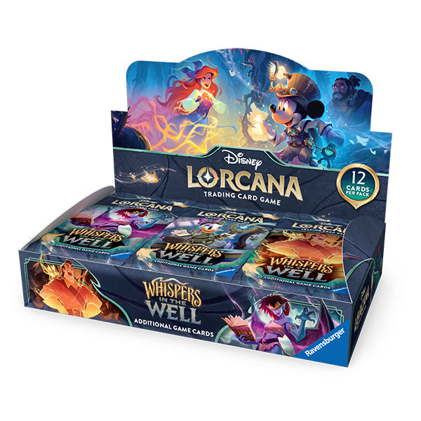 Disney Lorcana TCG: Whispers in the Well - Booster Box (24 Ct)