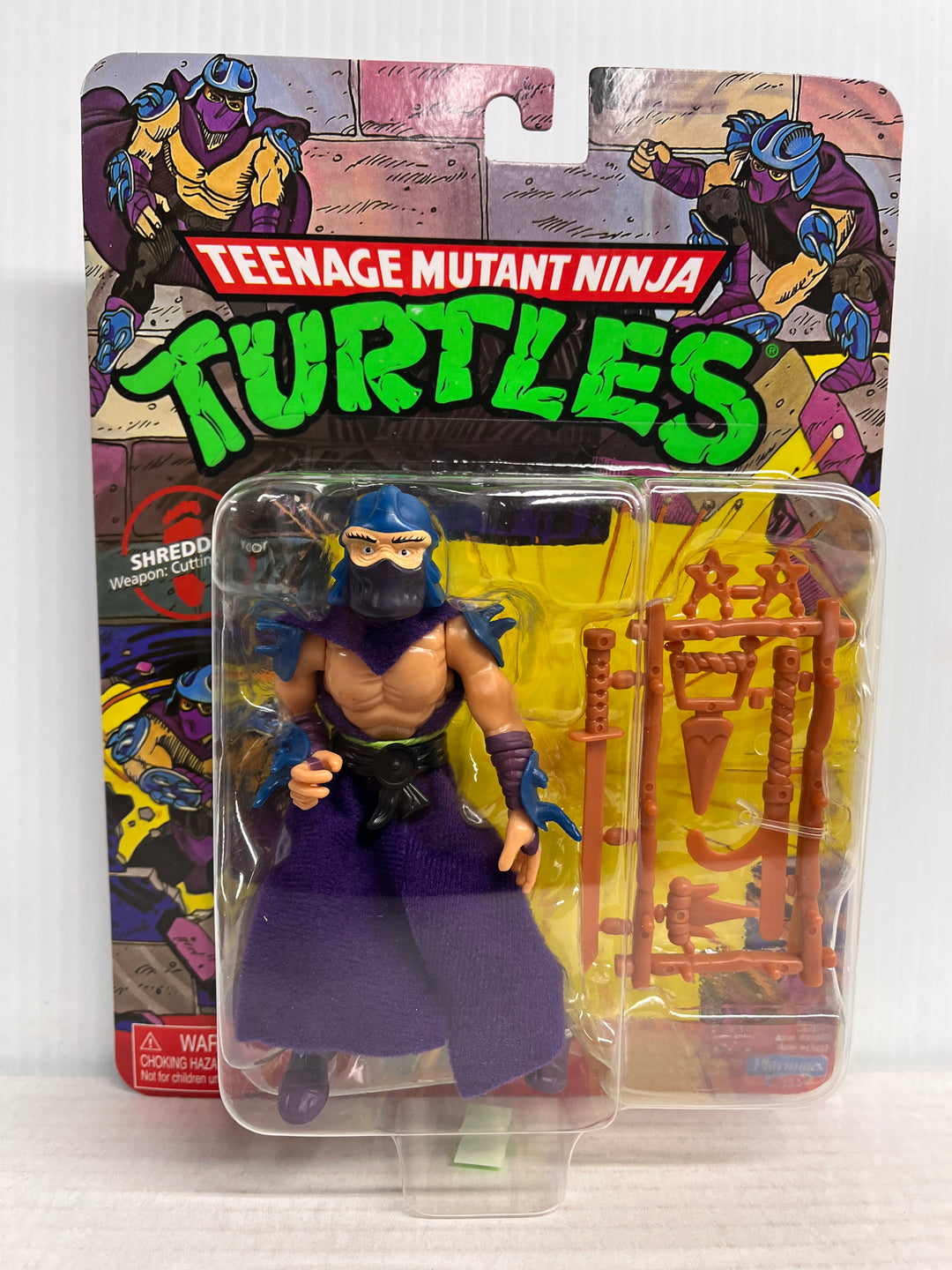Teenage Mutant Ninja Turtles Shredder 2022 Re-Issue Action Figure
