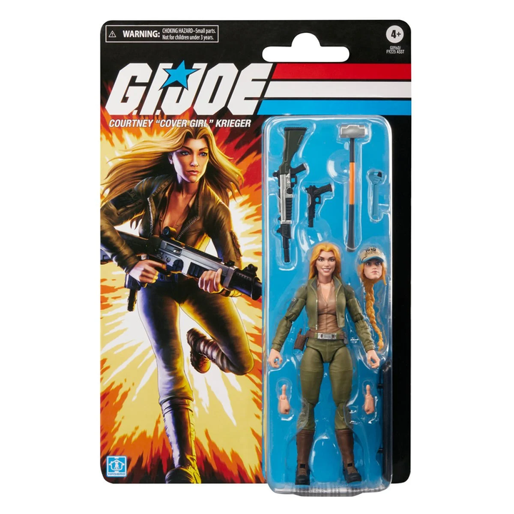G.I. Joe Classified Retro Courtney “Cover Girl” Krieger6-Inch Action Figure