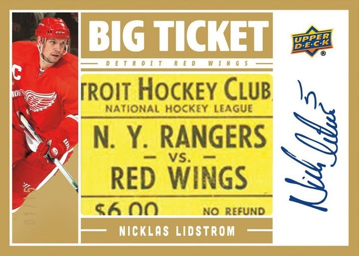 2025-26 Upper Deck Hockey Detroit Red Wings Centennial Box Set
