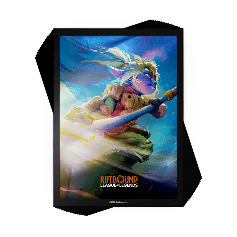 Riftbound TCG: Unleashed Art Sleeves - Poppy Keeper of the Hammer (100 Ct)