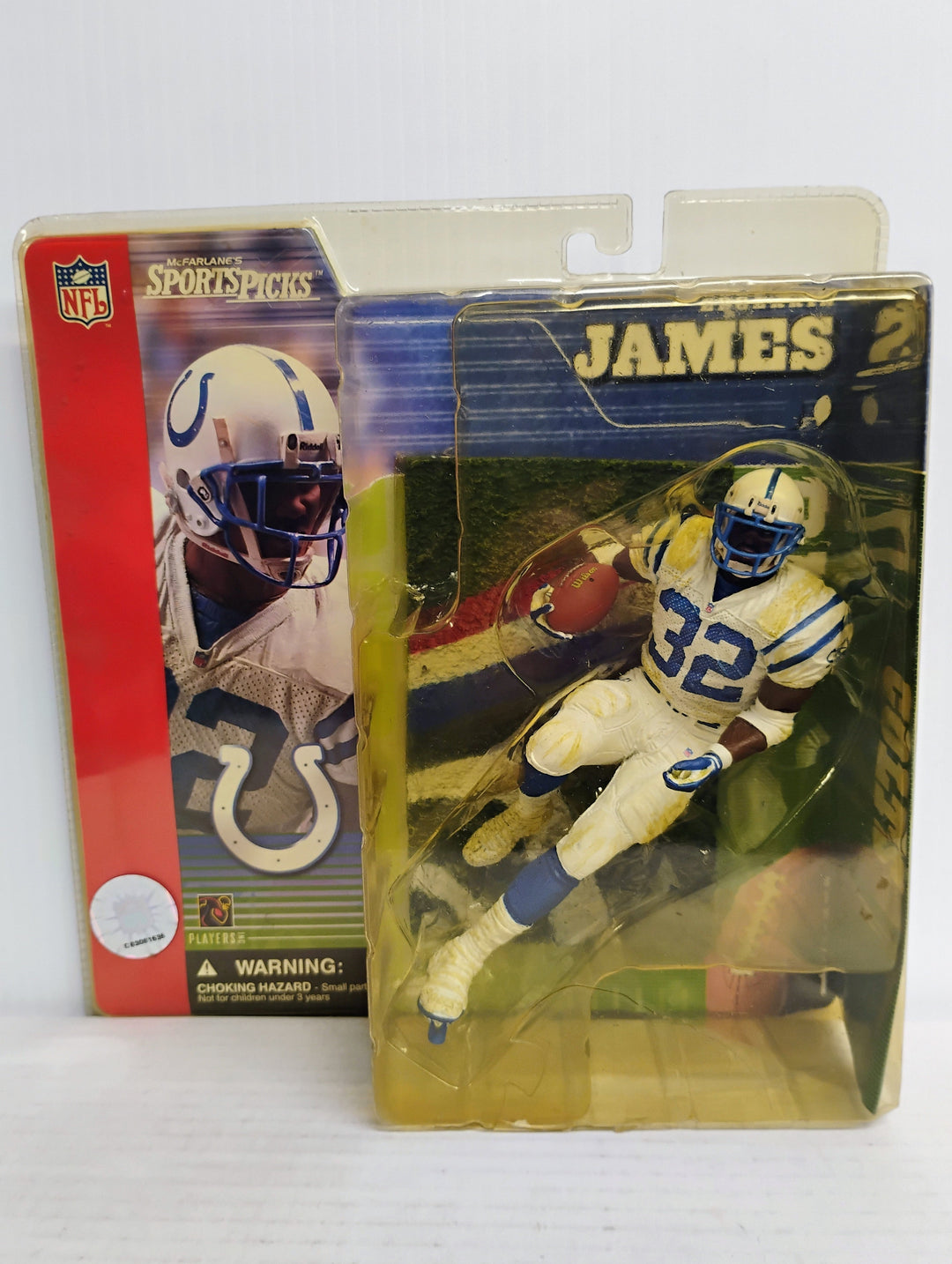 2001 Mcfarlane NFL Football Sportspicks Series 1 Edgerin James Sealed