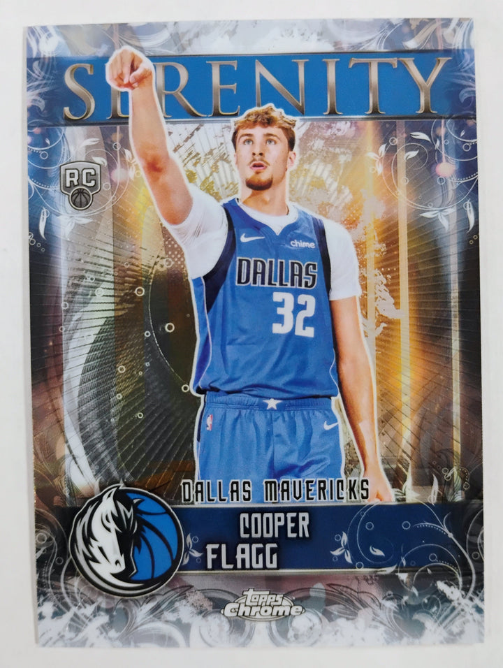 2025-26 Topps Chrome Basketball Cooper Flagg #SY-11 Serenity