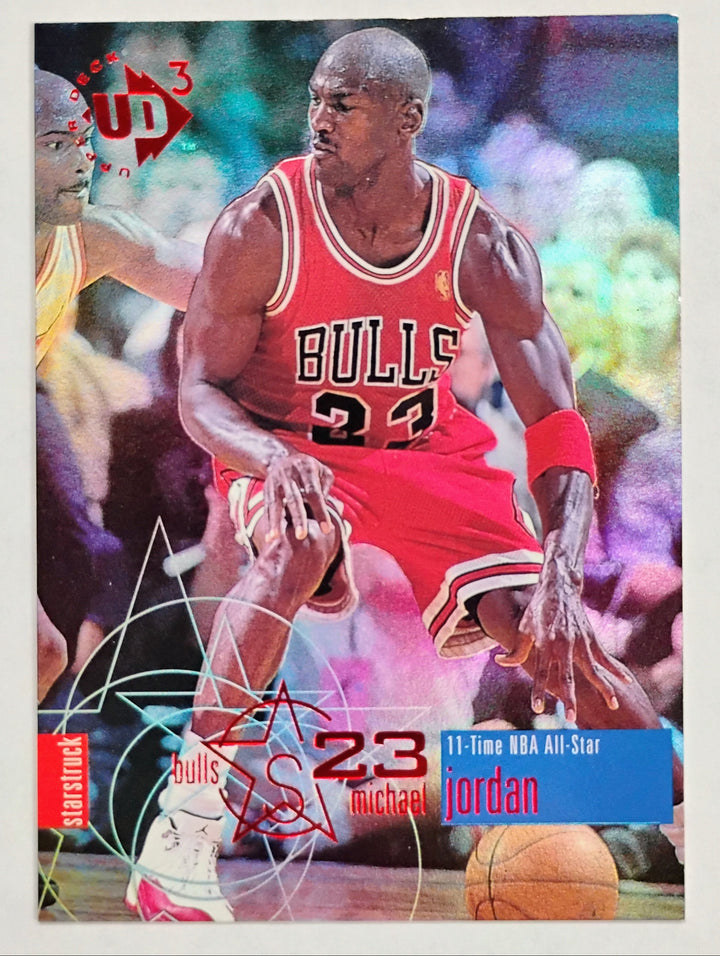 1997-98 Upper Deck UD3 Basketball Michael Jordan #23 Starstruck