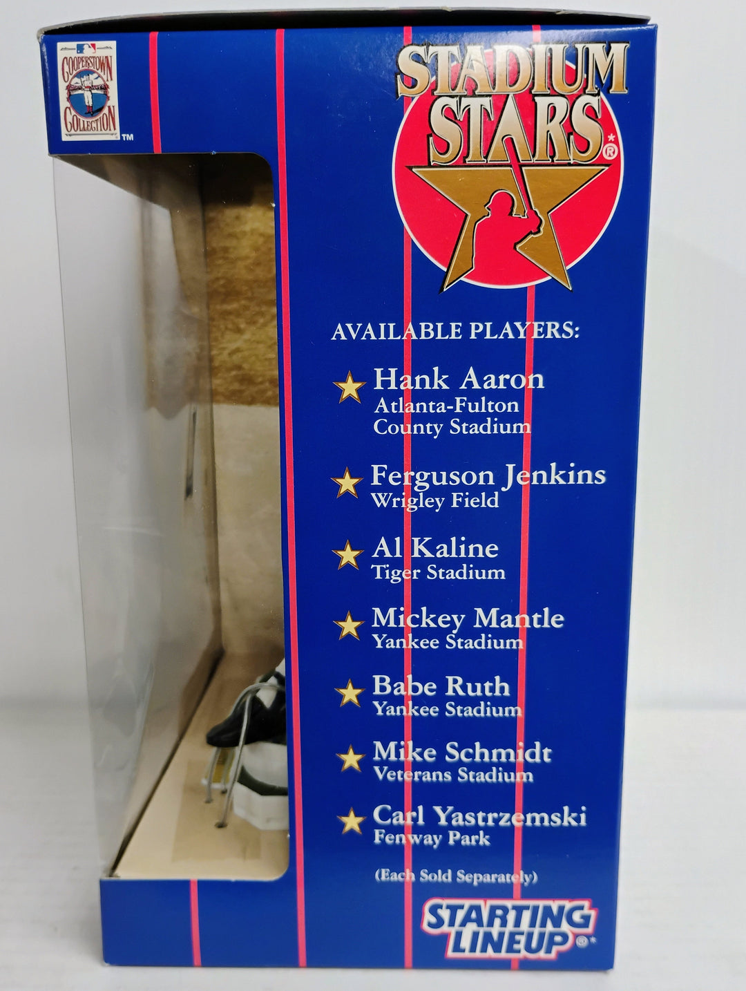 1996 Kenner Starting Lineup Cooperstown Collection Al Kaline Stadium Stars