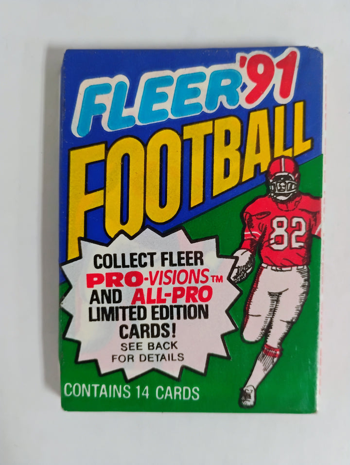 1991 Fleer Football Sealed Wax Pack