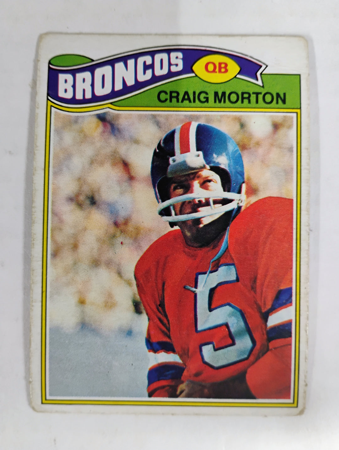 1977 Topps Mexican Football Craig Morton #27