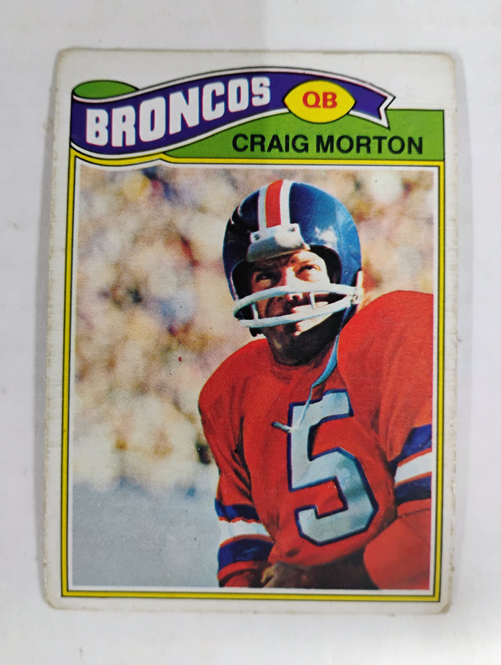 1977 Topps Mexican Football Craig Morton #27