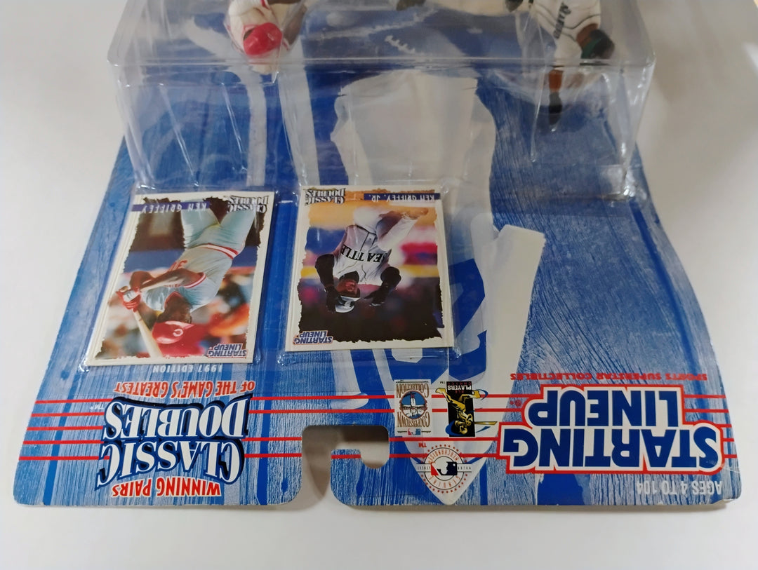 1997 Kenner Starting Linelup Classic Doubles Ken Griffey/Ken Griffey JR. Sealed