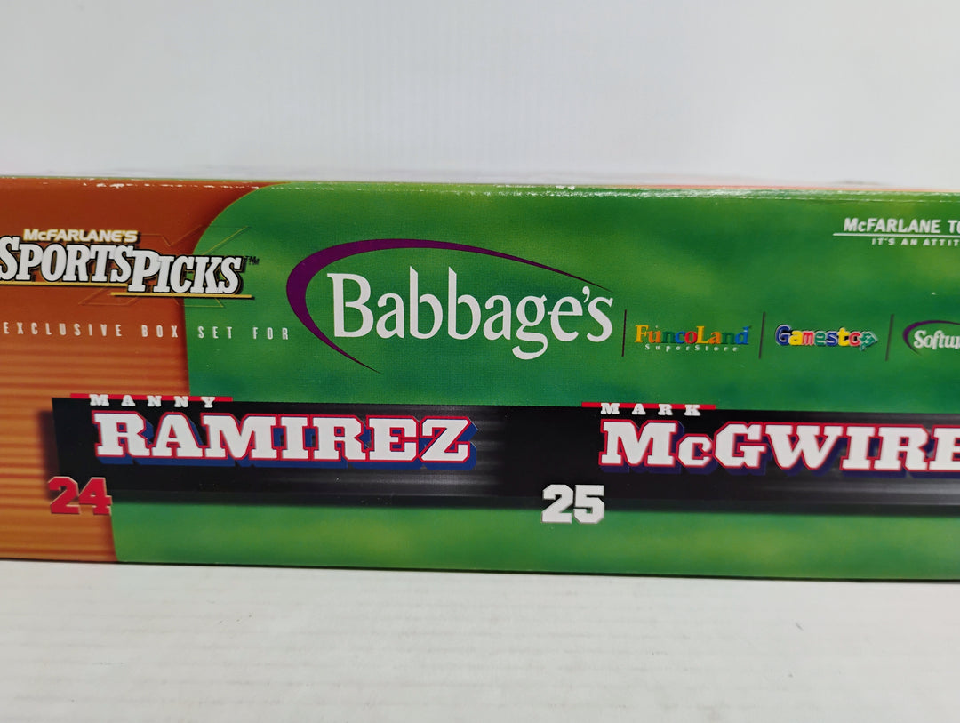 2000 McFarlane Sports Picks Series 1 Manny Ramirez/ Mark McGwire Big League Challenge  Sealed