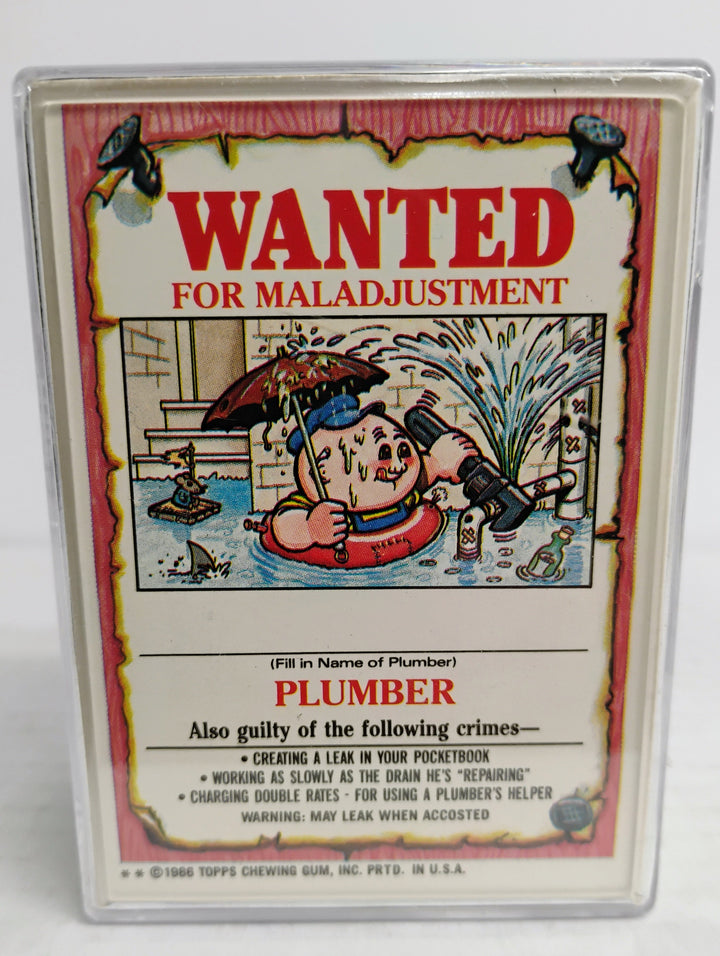 1986 Topps Garbage Pail Kids Series 4 Complete Set EX-MT