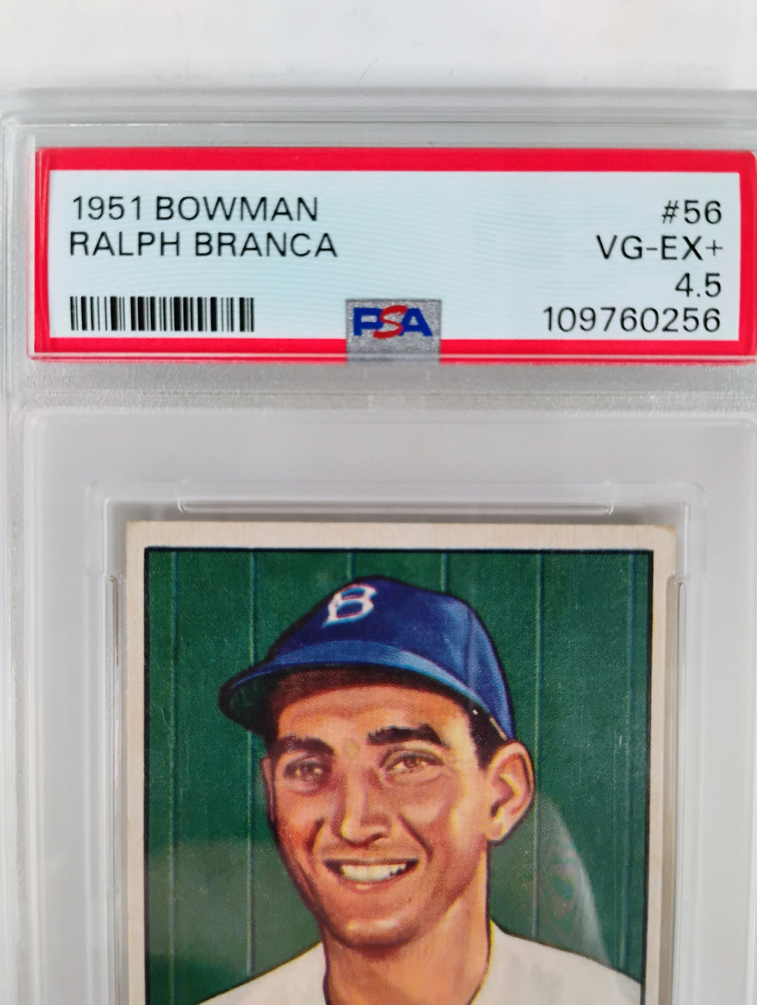 Bowman Ralph Branca #56 VG-EX+ 4.5