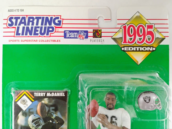 1995 Kenner Starting Lineup Football Terry Mcdaniel Sealed