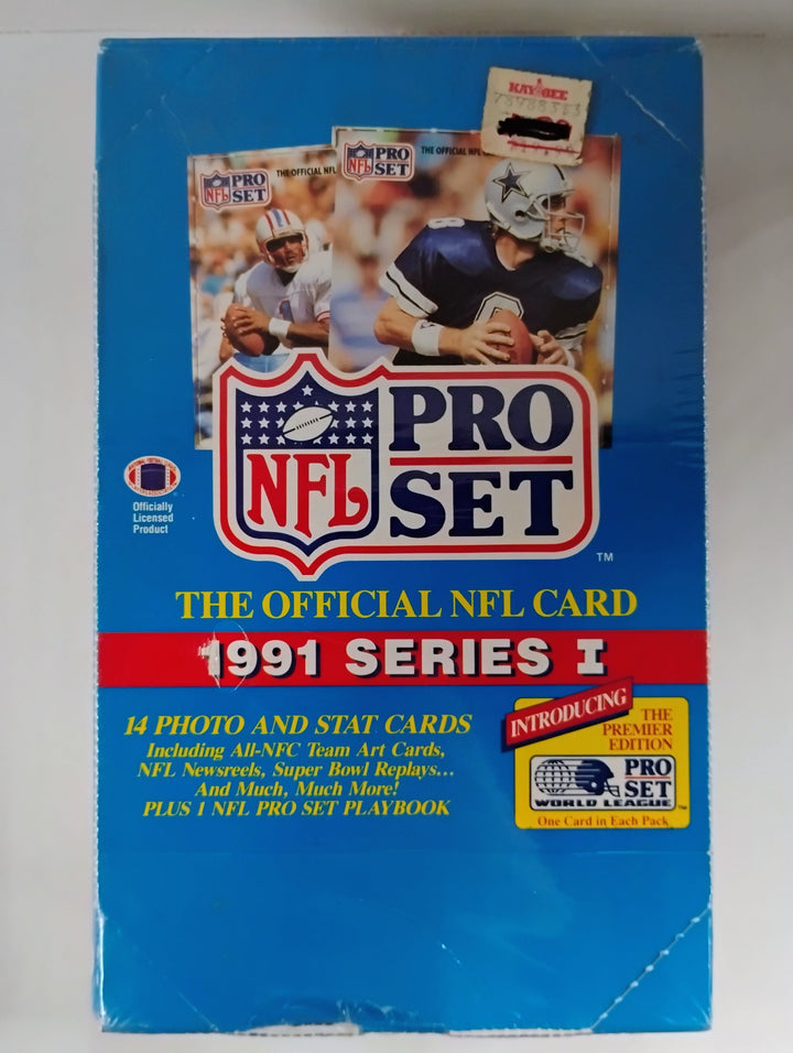 1991 Pro Set Football Series 1 Sealed Box