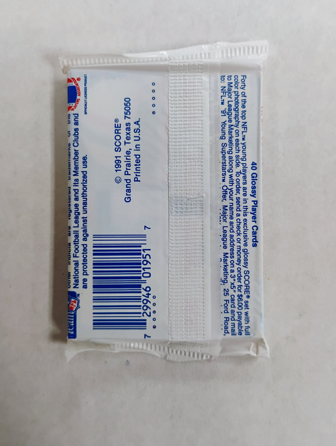 1991 Score NFL Sealed Pack