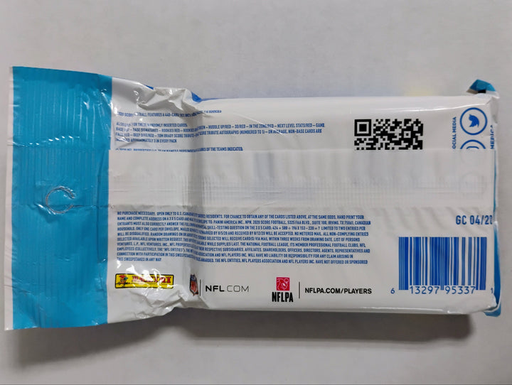 2020 Panini Score Football Value Pack