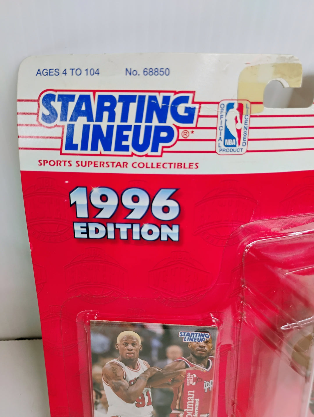 1996 Starting Lineup Dennis Rodman Yellow Hair 1996 Edition