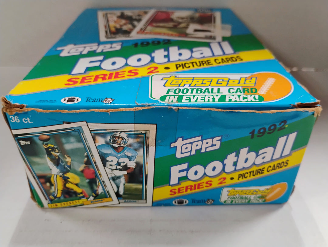 1992 Topps Football Series II Wax Box