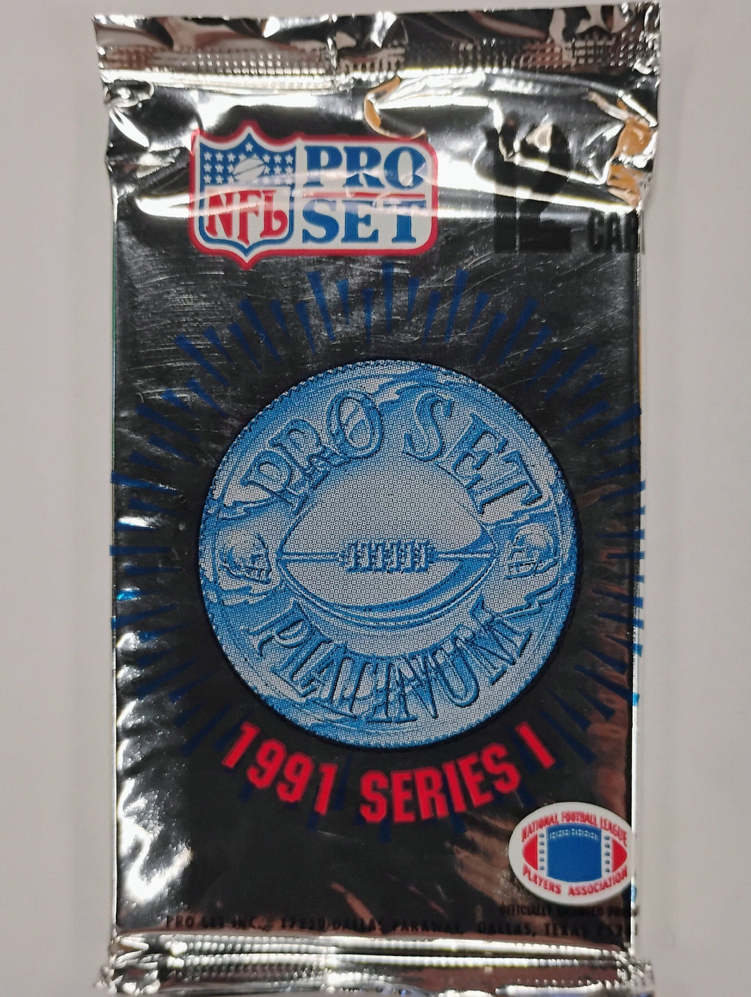 1991 Pro Set Platinum Series 1 NFL Sealed Pack
