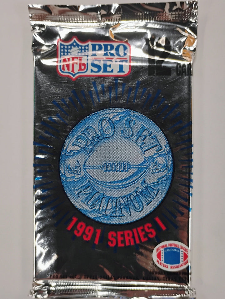 1991 Pro Set Platinum Series 1 NFL Sealed Pack