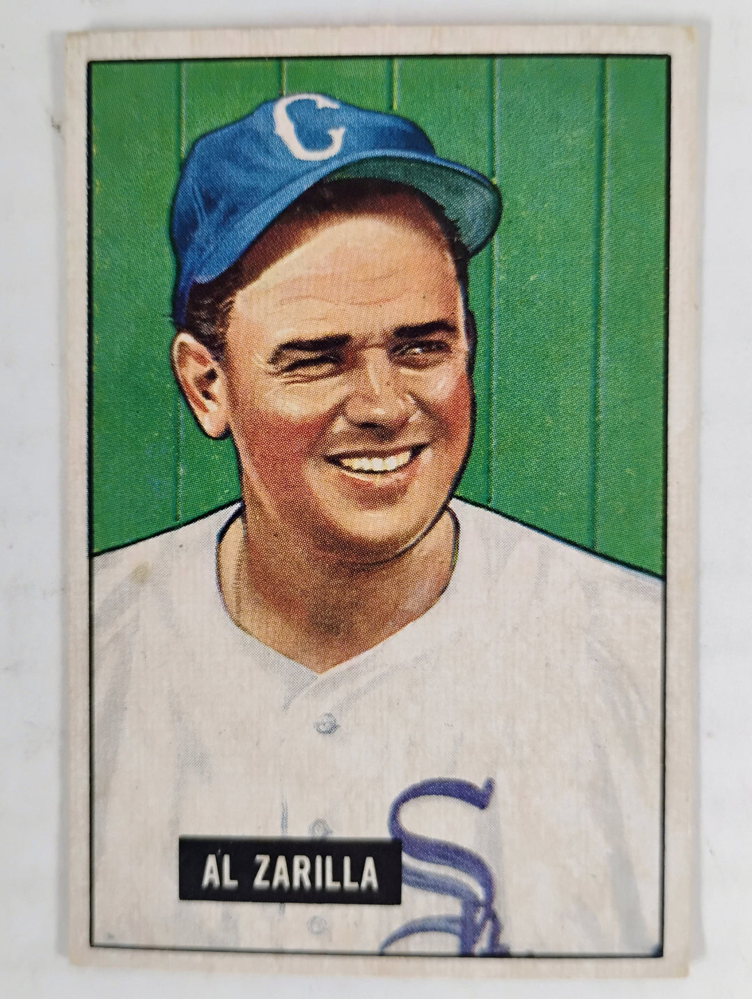 1951 Bowman Baseball Al Zarilla #35 VG Partial Set Break