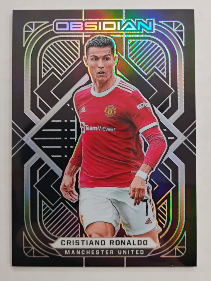 2021-22 Panini Obsidian Soccer Cristiano Ronaldo #13