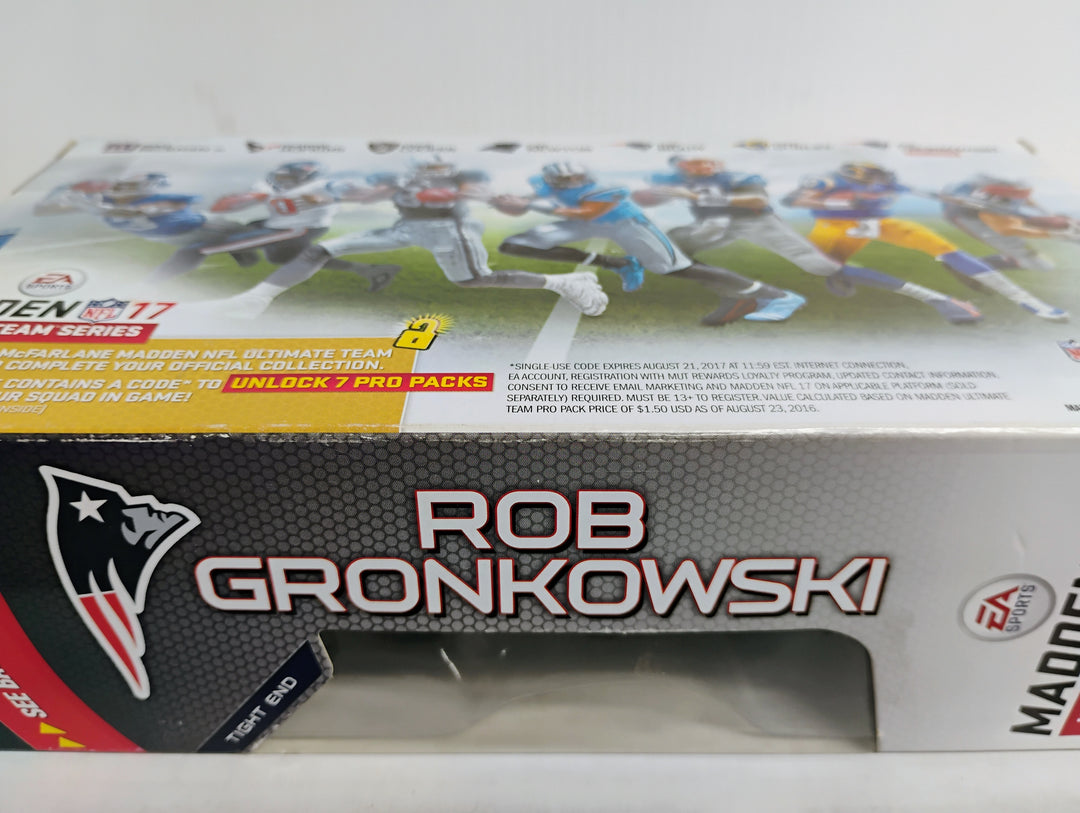 2016 Mcfarlane EA Sports Madden 17 Football Rob Gronkowski