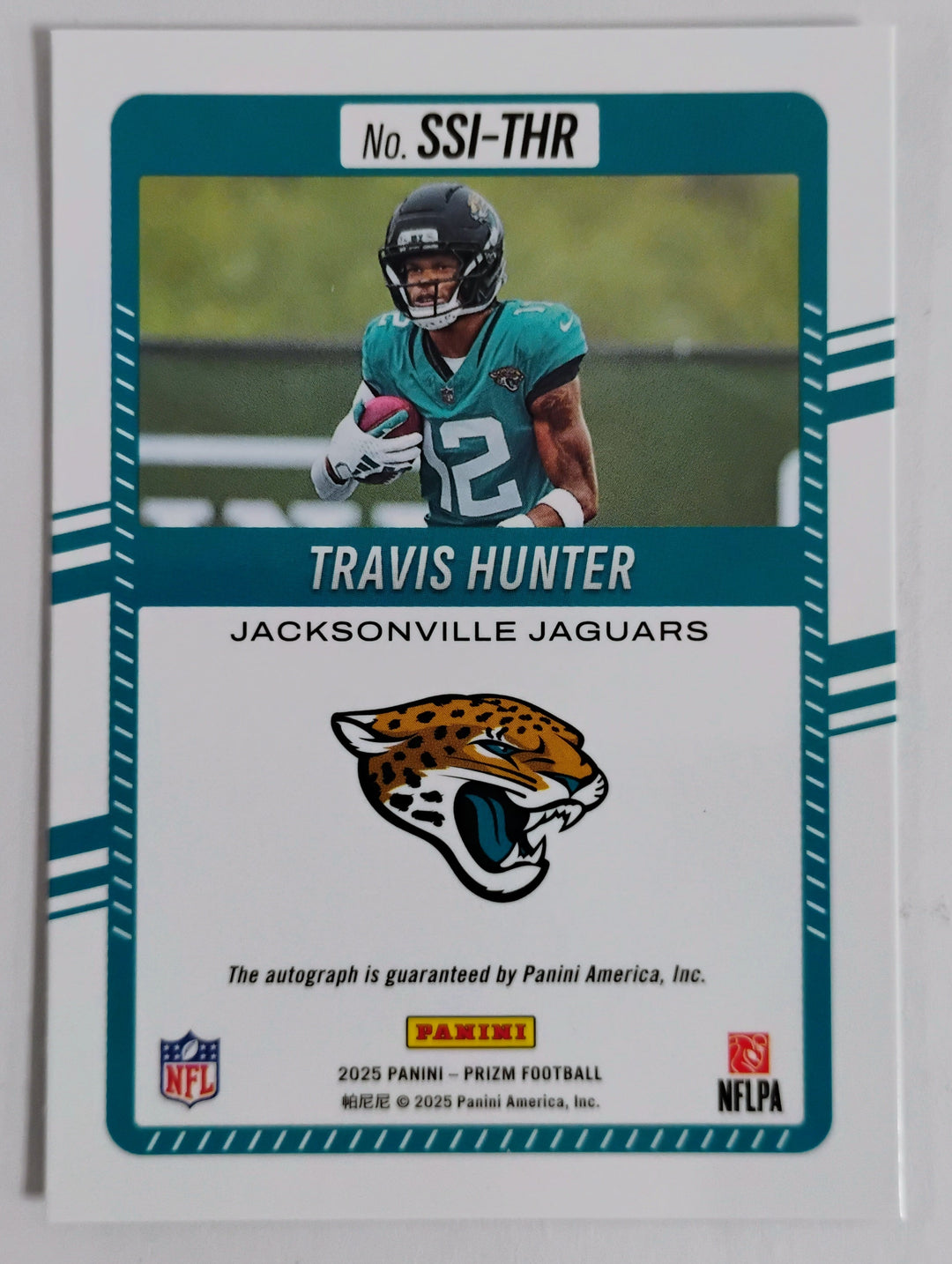 2025 Panini Prizm Football Travis Hunter Significant Signatures #SSI-THR