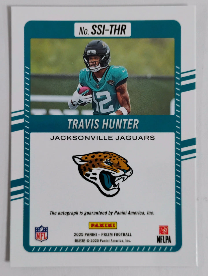 2025 Panini Prizm Football Travis Hunter Significant Signatures #SSI-THR
