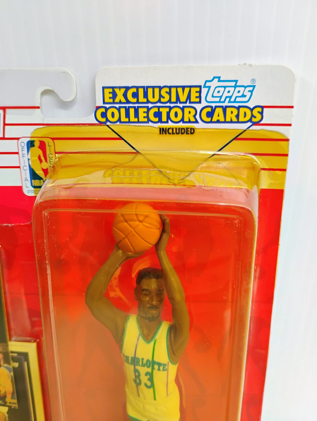 1993 Starting Lineup Alonzo Mourning Exclusive Topps Cards