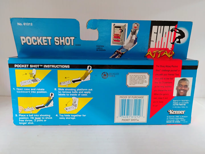 1993 Kenner Shaq Attaq pocket Shot Sealed