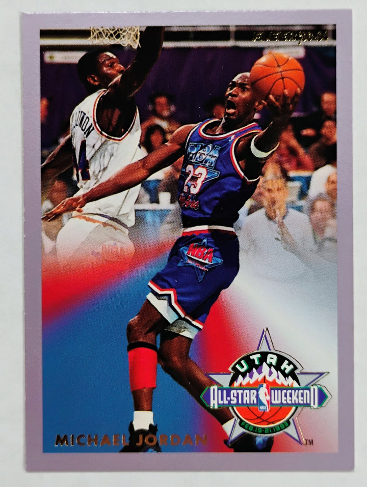 1993-94 Fleer Basketball Michael Jordan #5 All-Star Weekend