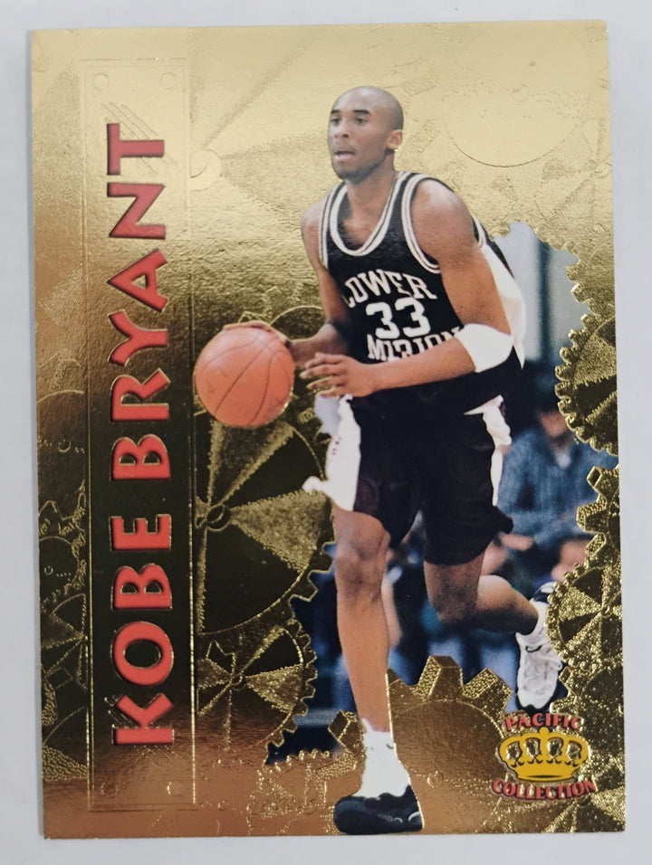 1996 Pacific Collection Kobe Bryant RC #PP-6 Gold Foil