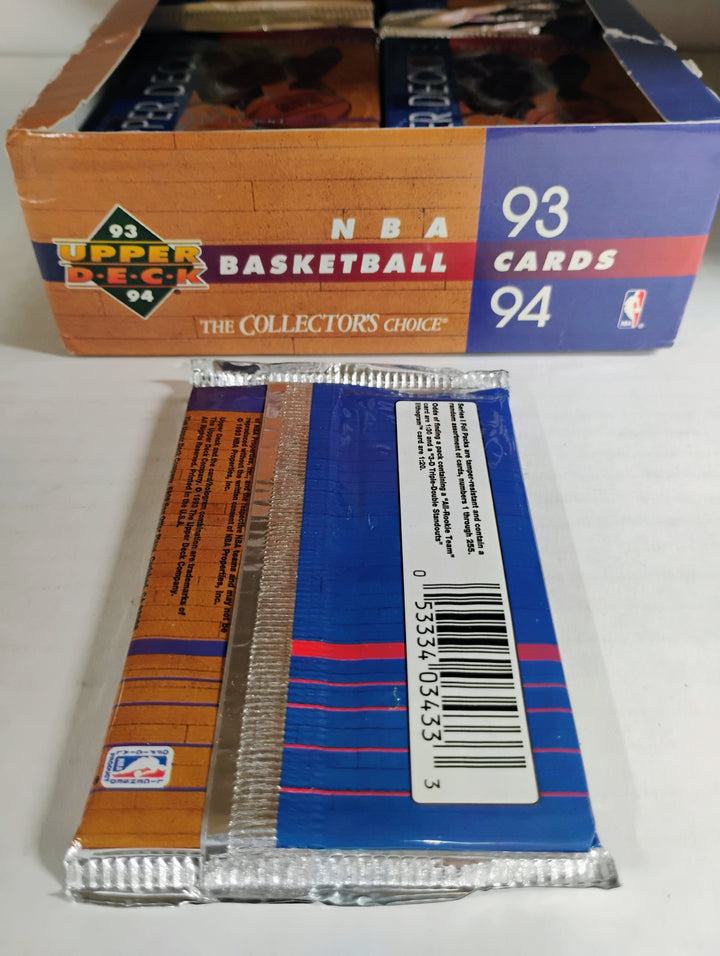 1993-94 Upper Deck Basketball Series 1 Retail Pack