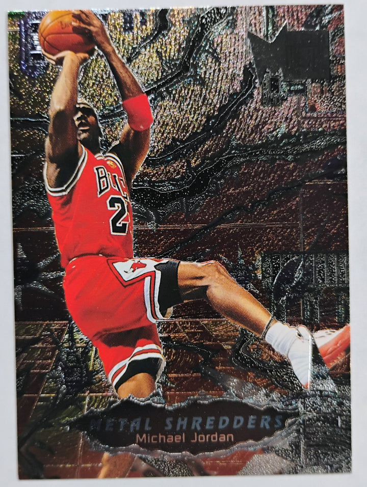 1996-97 Fleer Metal Basketball Michael Jordan #241 Metal Shredders