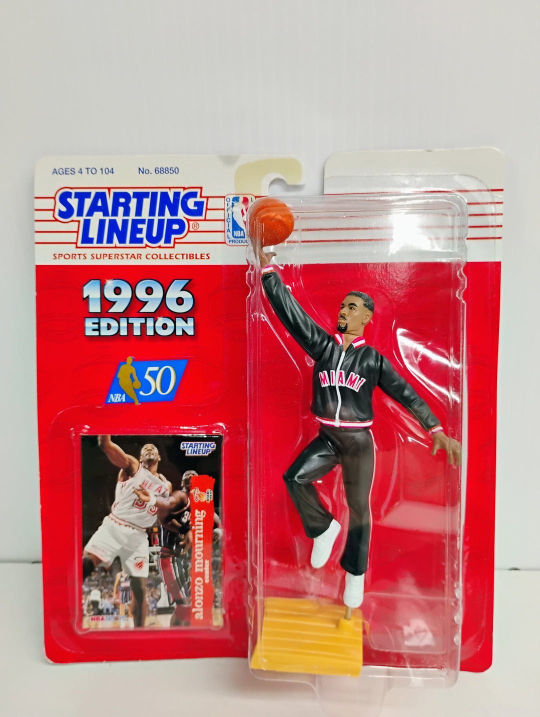 1996 Starting Lineup Alonzo Mourning   NBA50