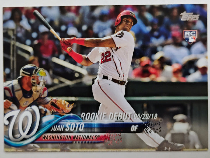 2018 Topps Update Baseball Juan Soto RC #US104