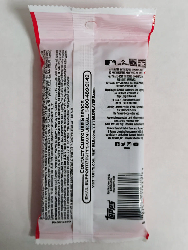 2023 Topps Heritage Baseball Jumbo Fat Pack