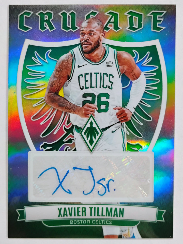 2023-24 Panini Phoenix Basketball Xavier Tillman #CS-XTI Crusade